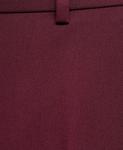 Женские прямые брюки от костюма MANGO, Wine - фото 9