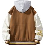 Бейсбольная куртка унисекс Doraemon, Черный (без капюшона) - фото 21