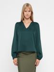 Блуза VILA VIEllette, изумрудный - фото 2