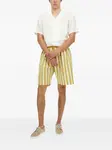 Полосатые шорты Paul Smith, желтый - фото 2