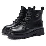 Ботинки Martin женские черный Laorentou - фото 3