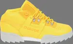 Кроссовки palace x workout ripple 'yellow' Reebok, желтый - фото 2