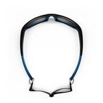 Очки солнцезащитные детские Quechua MHT550 для походов, категория 4, черный/синий - фото 10