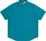 Рубашка Supreme Croc Patch Short-Sleeve Work Shirt 'Teal', бирюзовый - фото 2