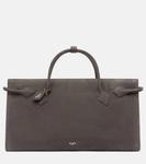 Сумка через плечо Le Teckel Large из кожи Alaïa, Anthracite - фото