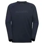 Лонгслив Mammut Selun FL Logo, синий - фото 3