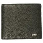 Кожаный кошелек crosstown_4 Boss, черный - фото