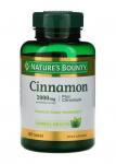 Корица плюс хром, Nature's Bounty, 1000 мг, 60 капсул - фото