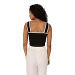 Вязаный топ Forevermore Belle & Bloom, Black - фото 4