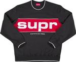 Толстовка Supreme Piping Crewneck 'Black', черный - фото 2