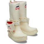 Сапоги женские Crocs Classic x Pringles водонепроницаемые, кремовый - фото 3