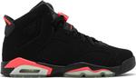 Кроссовки Air Jordan 6 Retro BG Infrared 2014, черный - фото