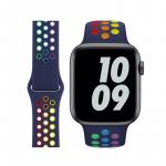 Ремешок Iboann для Apple Watch Nike, темно-синий - фото
