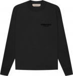 Лонгслив Fear of God Essentials Long-Sleeve Tee 'Stretch Limo', черный - фото
