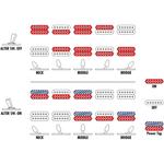 Ibanez AZ Premium 7-струнная электрогитара Charcoal Black Burst - фото 3