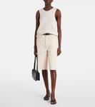 Хлопковая майка Róhe, белый - фото 2