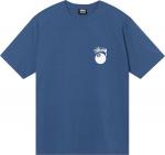 Футболка Stussy Billiards Tee 'Midnight', синий - фото