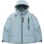 SWISS Down Jacket Unisex DESCENTE, синий - фото