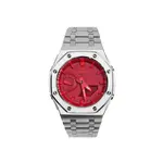 Часы Casio G-Shock Analog-Digital 2100 Series, арт. GA-2100-4A, серебро - фото