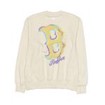 Бостон Ред Сокс базовый свитшот унисекс MLB, Ecru - фото 2