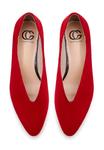 Балетки Cesare Gaspari, красный - фото 7