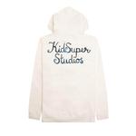 Худи KidSuper Script Logo 'Cream', белый - фото 2