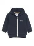Худи с логотипом BOSS Kidswear, синий - фото