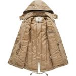 Парка WenVen Winter Thicken Cotton Warm With Removable Hood, бежевый - фото 3