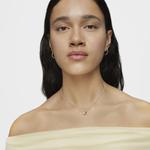 Колье Tous Small Heart  My Other Half, позолоченное серебро/серебро - фото 7