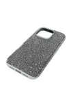 Чехол для iphone 16 pro Swarovski, Silver Tone - фото 3