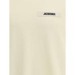 Футболка с логотипом Jacquemus, бежевый - фото 3