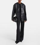 Кожаная куртка Róhe, черный - фото 2