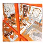 HERMES Шёлковый шарф Multicolor, Multicolor - фото 3