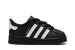 Кроссовки Adidas Superstar Infant, черный - фото