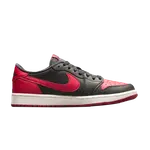 Кроссовки Air Jordan 1 Retro Low OG GS 'Bred', черный - фото