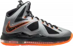 Кроссовки Nike LeBron 10 'Lava', серый - фото