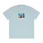 Футболка Supreme Kurt Cobain, голубой - фото