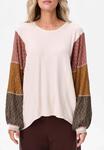 Блуза blue shadow Blouse, Pink Yellow Beige/Pink - фото 6