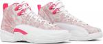 Кроссовки Air Jordan 12 Retro GS Arctic Pink, белый - фото 8