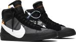 Кроссовки Nike Off-White x Blazer Mid 'Grim Reapers', черный - фото 9