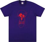 Футболка Supreme Ralph Steadman Skull Tee 'Purple', фиолетовый - фото 2