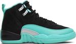 Кроссовки Air Jordan 12 GG Hyper Jade, черный - фото