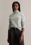 Джемпер Marc O'Polo DENIM LONGSLEEVE TURTLENECK, Stone Melange/Light Grey - фото