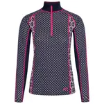 Лонгслив Kari Traa Lekker half zip, синий - фото 3