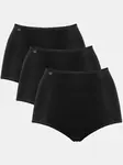 Трусики Sloggi на талии (3 шт.), черный - фото