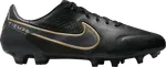 Бутсы Nike Tiempo Legend 9 Pro FG 'Black Metallic Gold', черный - фото 2