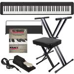 Компактное цифровое пианино Casio CDP-S160 — черный НАБОР KEY ESSENTIALS CDP-S160 Black - фото