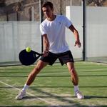 Спортивные шорты для тенниса/падель-тенниса мужские черные NORDICDOTS, черный - фото 2