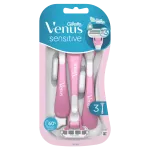 Gillette Venus Sensitive женские бритвы, 3 шт/1 упаковка - фото