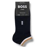 Носки BOSS As Uni Stripe Cc 10249325 2 шт, черный - фото 3